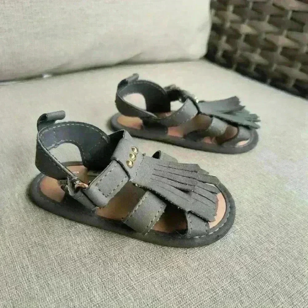 First Step Girls Sandals Size 9-12 Months Baby Sandals Stepping Stones Shoes